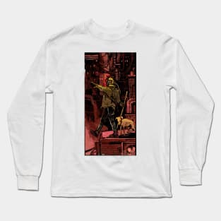 The Fool (Cyberpunk Tarot) Long Sleeve T-Shirt